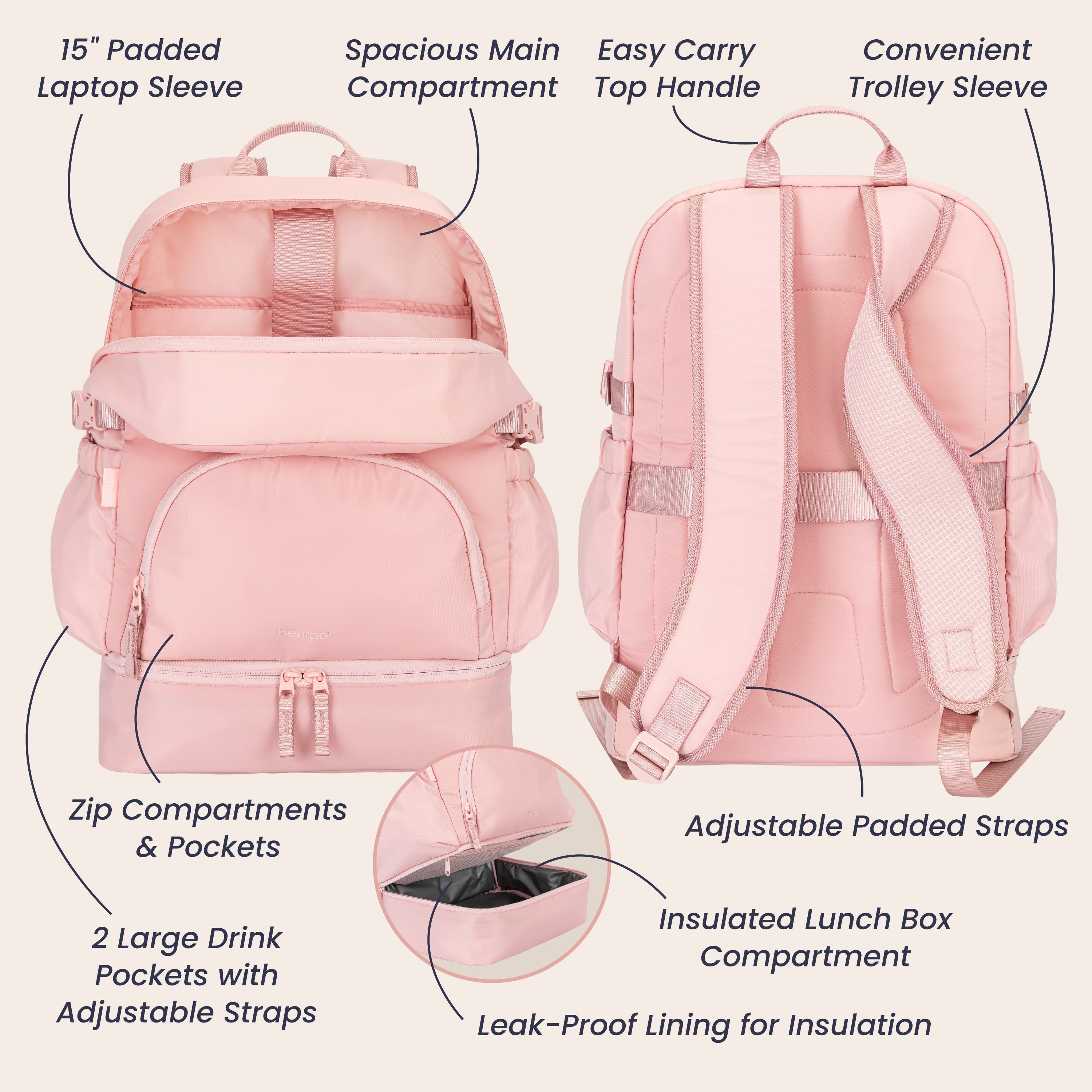 Bentgo 2-in-1 Backpack & Lunch Bag