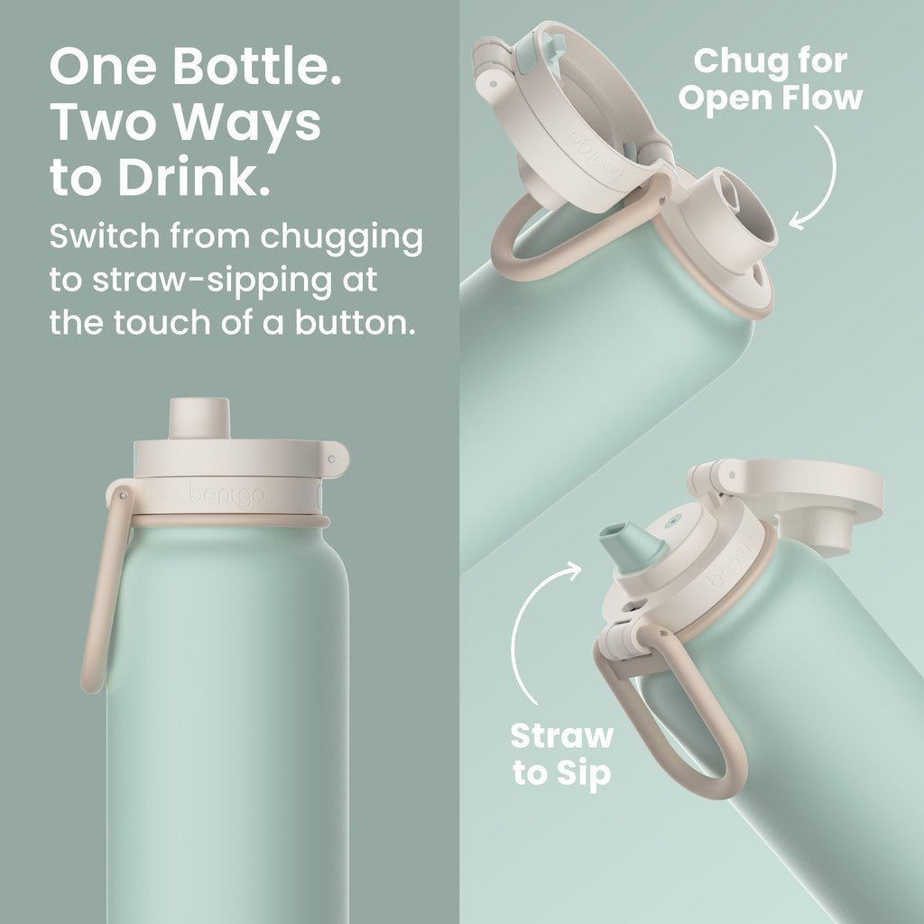 Bentgo Flip 2-in-1 Water Bottle (24 fl oz)